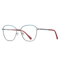 Windy spelling  style metal blue blocker frames for glasses MORE 3055