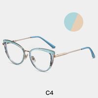 Оправа для очков пластиковая TR90 с защитой от синего света, с флексом FA87316