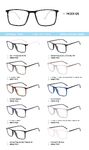 TR-90 plastic frames for glasses MD01-05