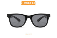 Polarized silicone sunglasses with UV400 protection for kids T22005