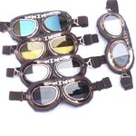 Safety shockproof sports metal goggles 直角镜