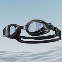 Swimming waterproof anti-fog goggles with earpugls, box, diopters from -1.50 to -6.00, YA50-YU
