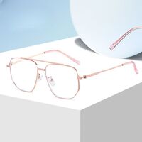 Metal glasses with blue light and UV protection 9655-3-GT