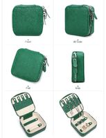 Сумка-барсетка-чехол из натуральной кожи для аксессуаров с молнией CFG1009