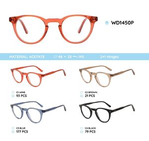 Plastic acetate eyeglasses frame for women WD1450P