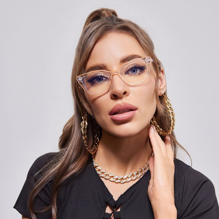 Оправа пластиковая с линзами с защитой от синего света, с флексом Elit 5713-EL