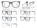 Plastic TR90 frame for glasses with UV protection More LS214
