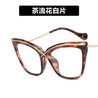 Combined (plastic + metal) glasses with blue light protection for women 8729-PN