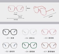 Metal + TR-90 frame SANTA with Blue Block coating K8007-1
