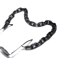 Акриловая нескользящая цепочка для очков, разные цвета GB079