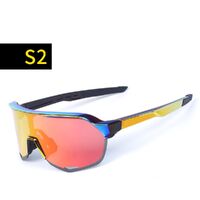 Safety shockproof sports goggles +2caps, case 骑行套装-S2-109