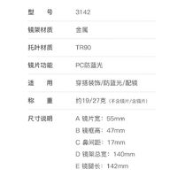 Оправа металлическая с линзами блю-блокерами More FCS3142