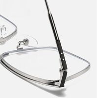 Metal glasses with blue light and UV protection 9679-2-GT