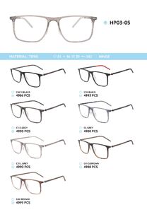 TR90 plastic eyeglasses frame HP03-05