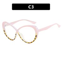 Plastic glasses with blue light protection for women 8009-PN