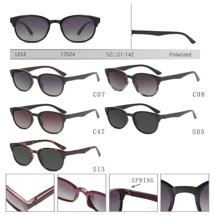 Polarized plastic sunglasses for women Leke LK17024