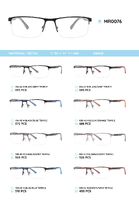 Металлическая оправа с дужками из пластика TR-90 полуободковая MR0076