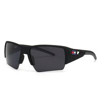 Plastic semi-rimless sunglasses for men Elit 2241-EL