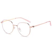 Metal glasses with blue light and UV protection 9653-3-GT