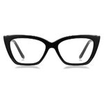 Plastic women's TR90 + metal frame for glasses with UV and Blue Ray Cut protection More LS004