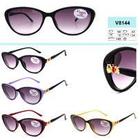 Plastic frame eyeglasses VIZZINI V8144 with white and colored lenses -1,00 -4,00 to (step 0,5)