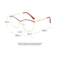 Metal glasses with blue light and UV protection 9717-GT