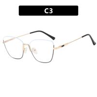 Metal nylor glasses with blue light protection for women 7141-PN