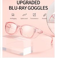 Plastic anti-dust glasses KY102防花粉 with Blue ray cut protection
