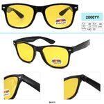 Anti-fog goggles, glasses with yellow anti-reflective lenses for drivers, fishermen, hunters Mystery 28007Y