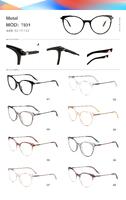 Plastic TR90 frame for women with spring hinges T931-DA