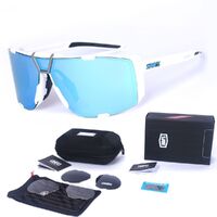 Safety shockproof sports goggles+3 caps Wast00000craft