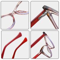 TR90 plastic frame or glasses with blue light protection, with spring hinges FA87293