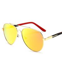 Polarized metal sunglasses with UV400 protection 2923-GT
