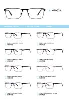 Металлическая оправа с дужками из материала TR-90 MR0025