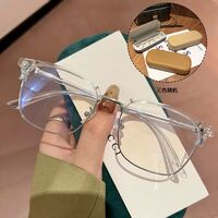 PlasticTR90 glasses KY2205 with case, Blue ray cut protection