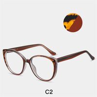 TR90 plastic frame or glasses with blue light protection, with spring hinges FA87227