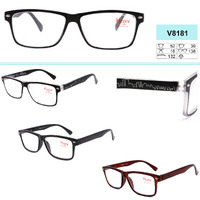 Corrective plastic frame eyeglasses VIZZINI V8181 dioptries +1.00 to +4.00 (0.25 step), -1.00 to-4.00 (step 0.5)