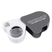 Folding magnifier 2212-XX, dimensions: ⌀22 mm, magnification: 30X