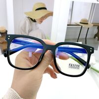 Hybrid frame, metal + TR90, with Blue Block coating SANTA K8004-1