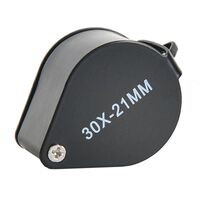 Folding magnifier K999-XX, diameter: 21 mm, magnification: 30X