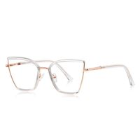 Оправа женская металлическая + пластик TR90, линзы-блюблокеры с защитой от ультрафиолета и синего света More FCS3157