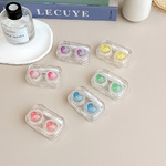 Mini soft contact lens kit W806透明盒爱心