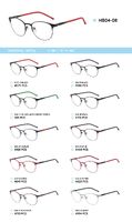 Metal frame with temples made of TR-90 material HB04-08