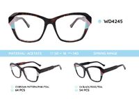 Plastic acetate eyeglasses frame for women WD4245