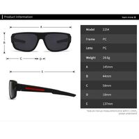 Plastic sunglasses for men Elit 2254-EL