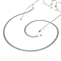 Металлическая нескользящая цепочка из нержавеющей стали, для очков и масок GS056