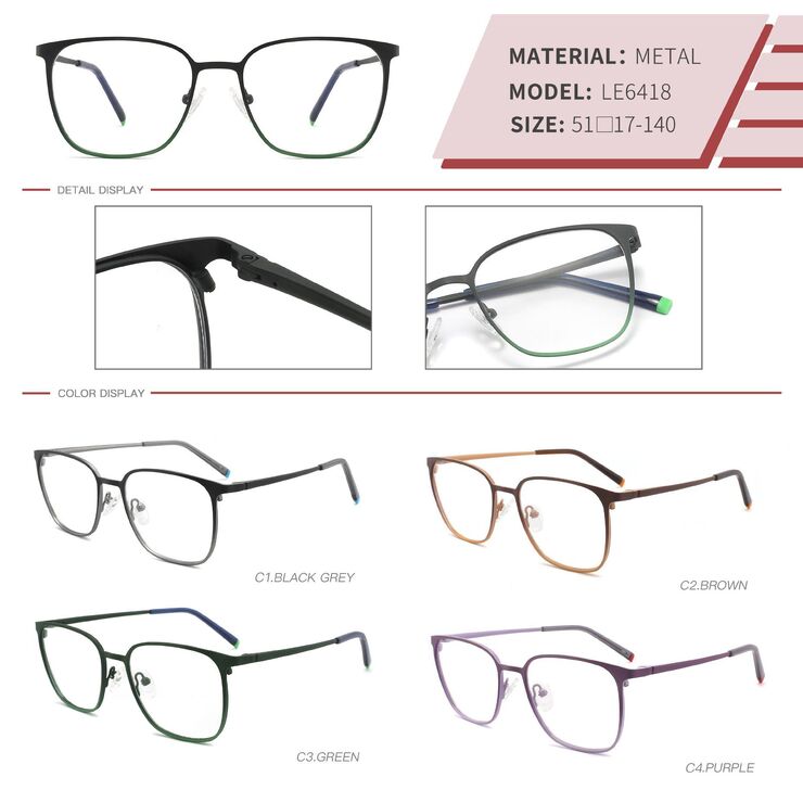 Metal frame LE6418-DA