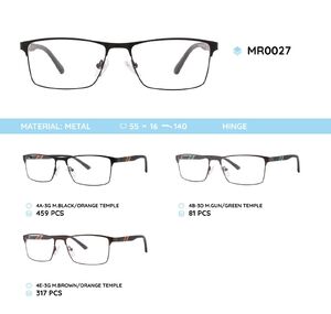 Металлическая оправа с дужками из материала TR-90 MR0027