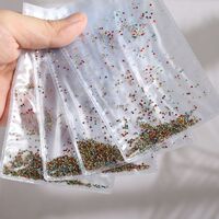 Set of rhinestones with a pointed bottom for repairing and decorating frames and glasses JD0007, 1.6 mm, 1440 psc. (price per pack, min. order - 3 packs)