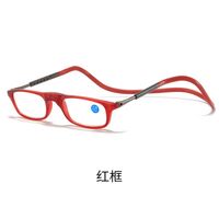 Plastic magnetic glasses for reading, with Blue ray cut protection, diopters from +1.00 to +4.00, RMC=62-64, KY80磁吸挂脖老花